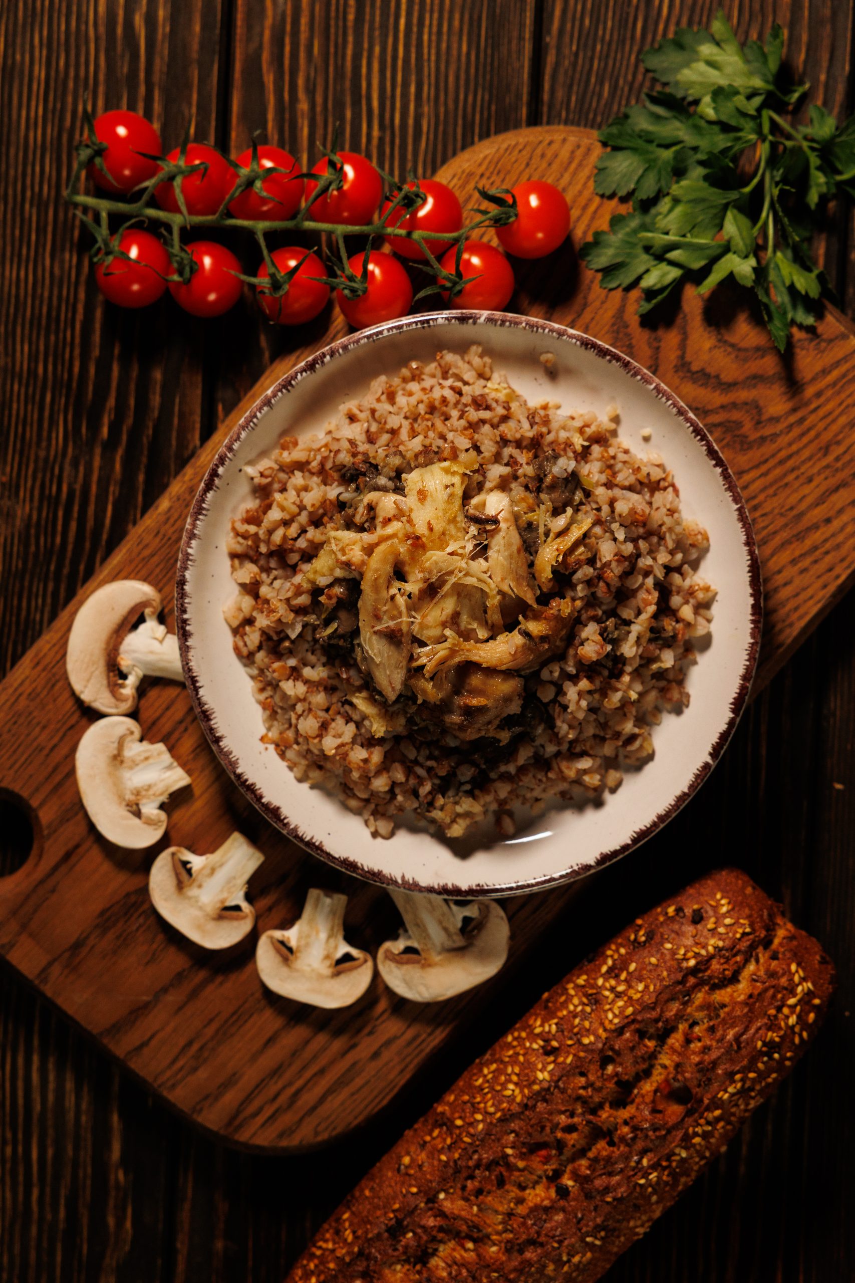 Гречка с куриным филе и грибами — изображение 2