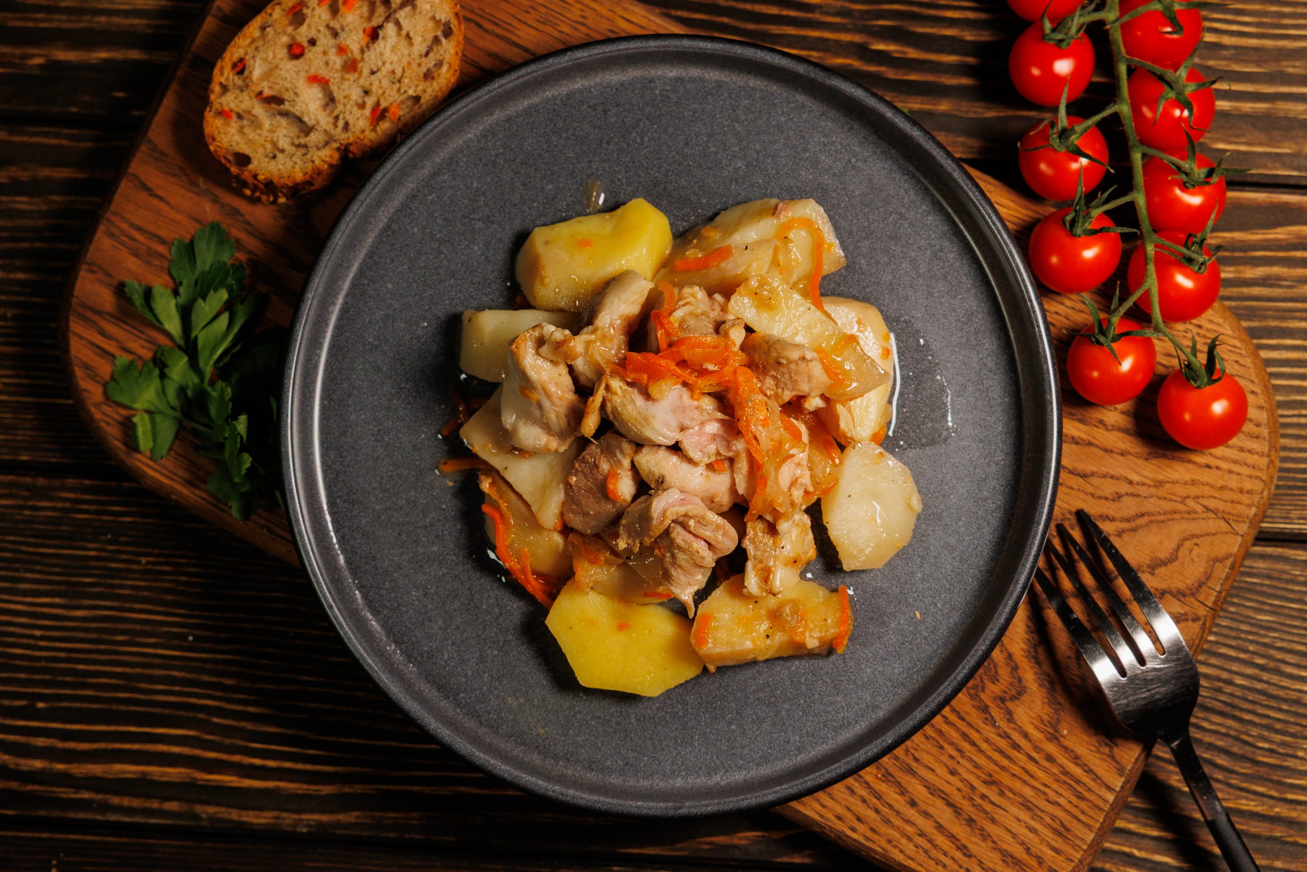 Картофель с мясом — изображение 2